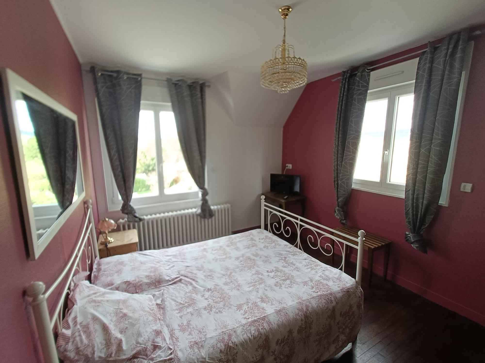Maison Rose Chérencé-le-Roussel Extérieur photo